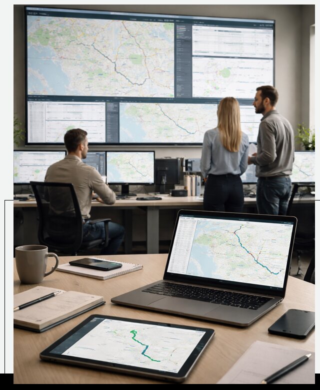 Трекинг грузов и Fleet Management, мониторинг автопарка в Партизанске