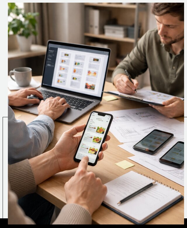 Разработка мобильного приложения торговой сети в Партизанске