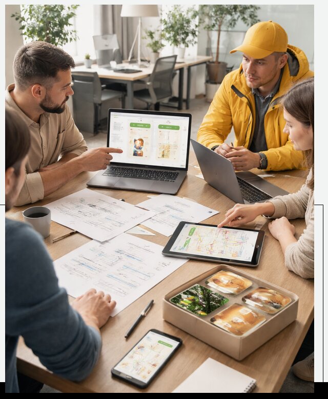 Разработка агрегатора доставки еды в Партизанске от 16100 р., АвикейПрт